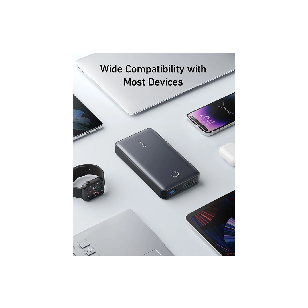 Anker 537 Power Bank (PowerCore 24K for Laptop) - Black in Qatar Anker 537 Power Bank (PowerCore 24K for Laptop) - Black in Qatar